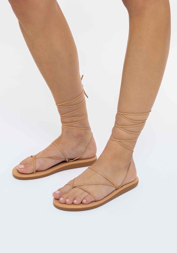 Sandales De Gladiateur Ancient Greek Sandals String   | MJK-1653974